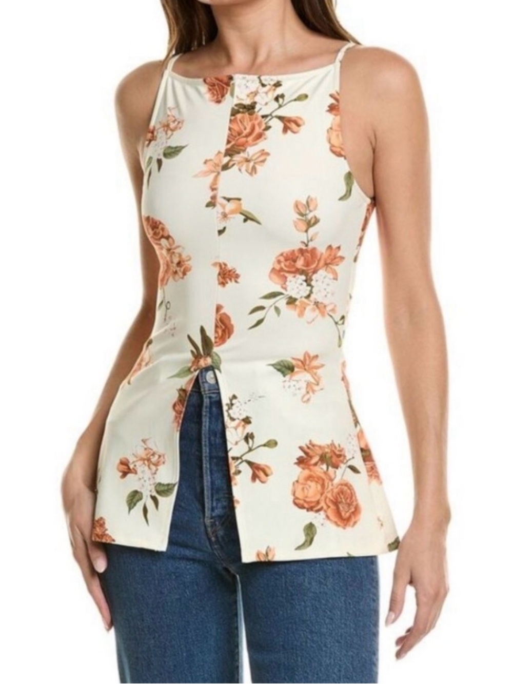 Weworewhat High Neck Flyaway Tank